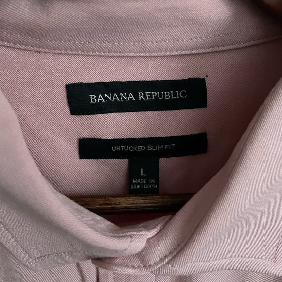 Banana Republic LENZING" ECOVERO" VISCOSE Button Up Shirt - Picture 4 of 4